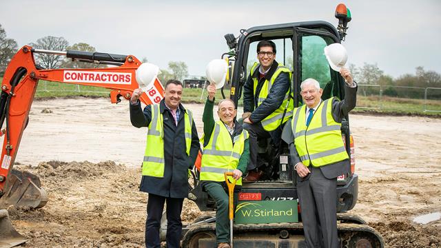 Celebrating The Start Of Construction At Pamber Heath