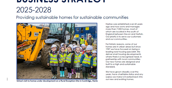 Hastoe Business Strategy 2025-28